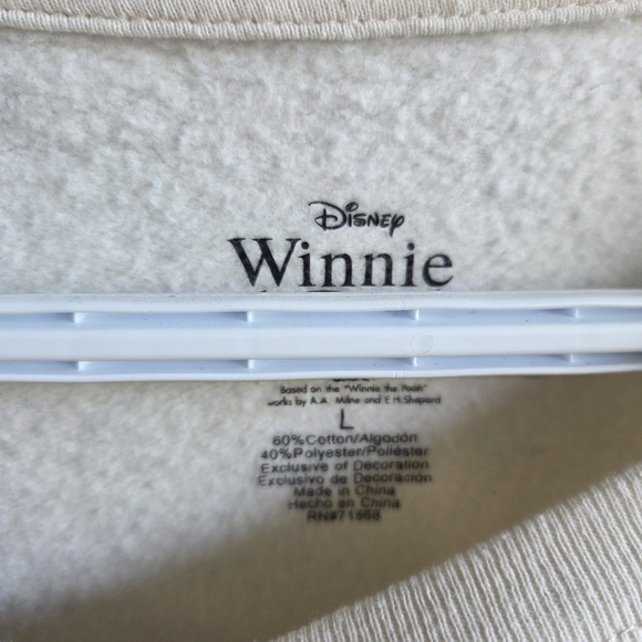 Winnie the Pooh Cream Sweatshirt - Picture 3 of 4